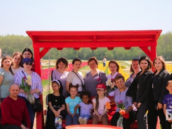 Діти-переселенці Поромівської громади відвідали фестиваль «Волинська Голландія» 