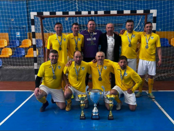 Футзальна команда з Володимира стала чемпіоном України серед ветеранів 50+ 
