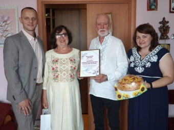 У Володимирі відзначили подружні пари – ювілярів спільного життя 